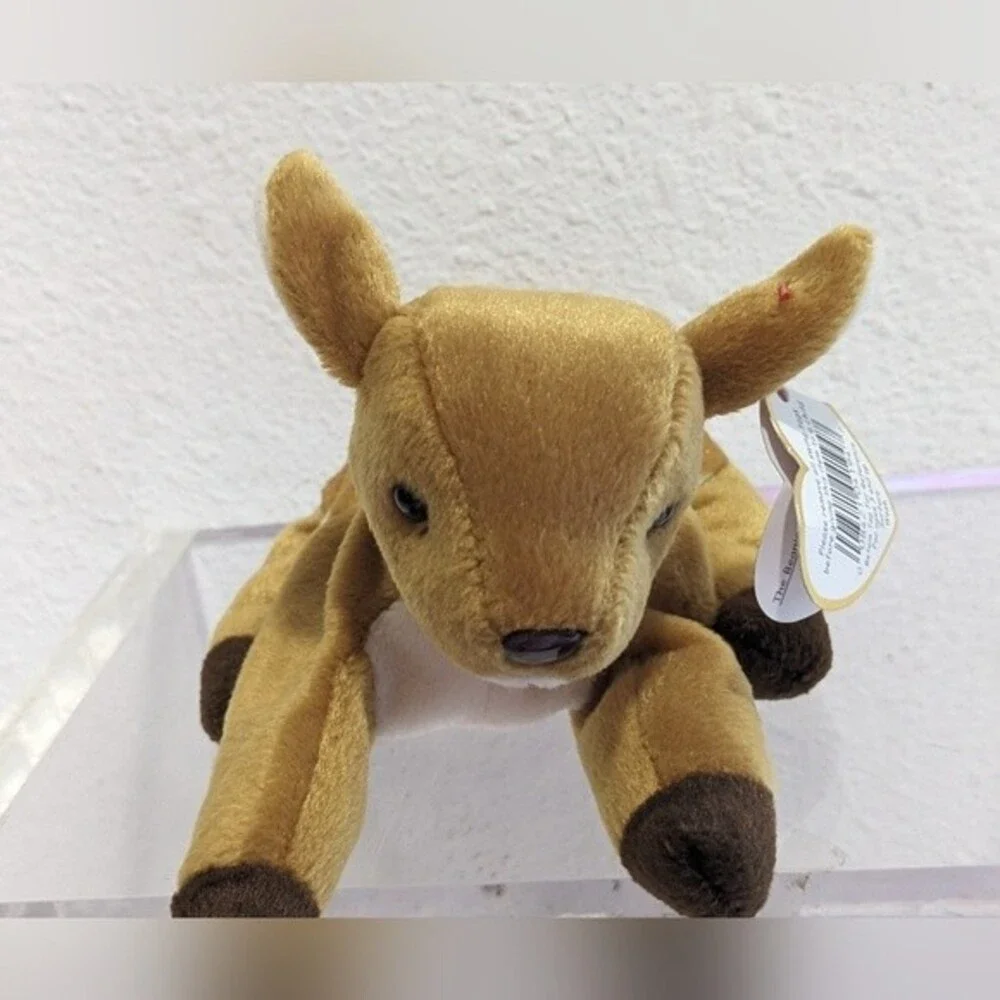 Ty Beanie Babies "Whisper" the Deer, PE Pellets, 1997 - Picture 8 of 12